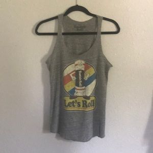 Forever21 Graphic Tank Let’s Roll Size M
